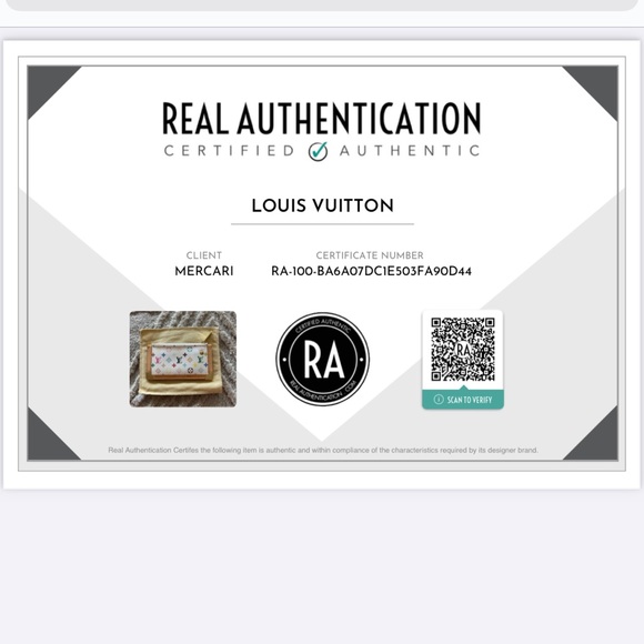 Louis Vuitton monogram multicolor key pouch in white - Picture 13 of 13